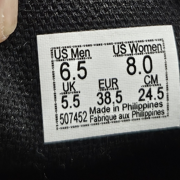 Vans sport blue slipon mens 6.5 womens 8 - Picture 7 of 16